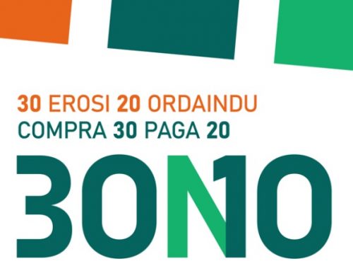 Euskadi Bono Denda: abierto el plazo de adhesión de comercios
