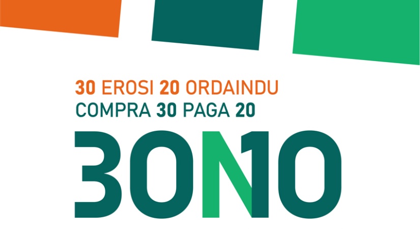 Euskadi Bono Denda: abierto el plazo de adhesión de comercios