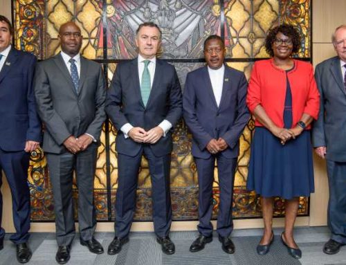 El embajador de Namibia visita Cámarabilbao para estrechar lazos comerciales con Euskadi
