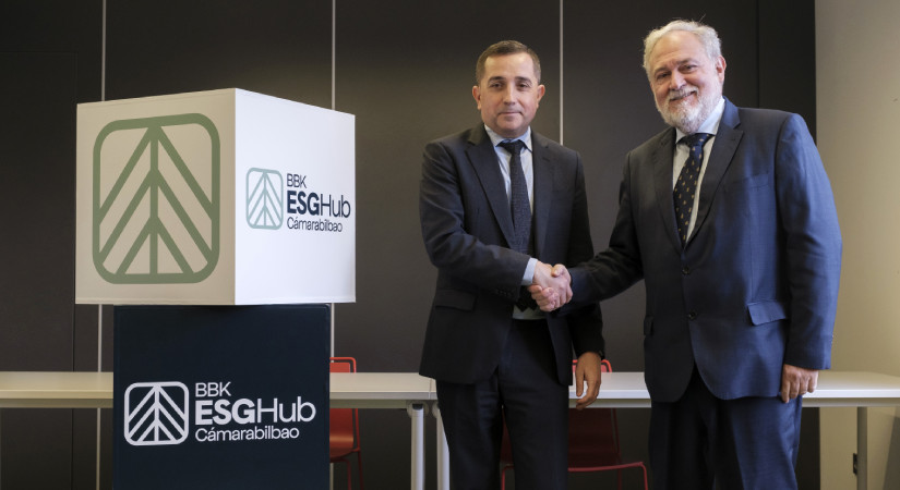 Fundación BBK y Cámarabilbao firman una alianza para impulsar la competitividad sostenible de las empresas de Bizkaia